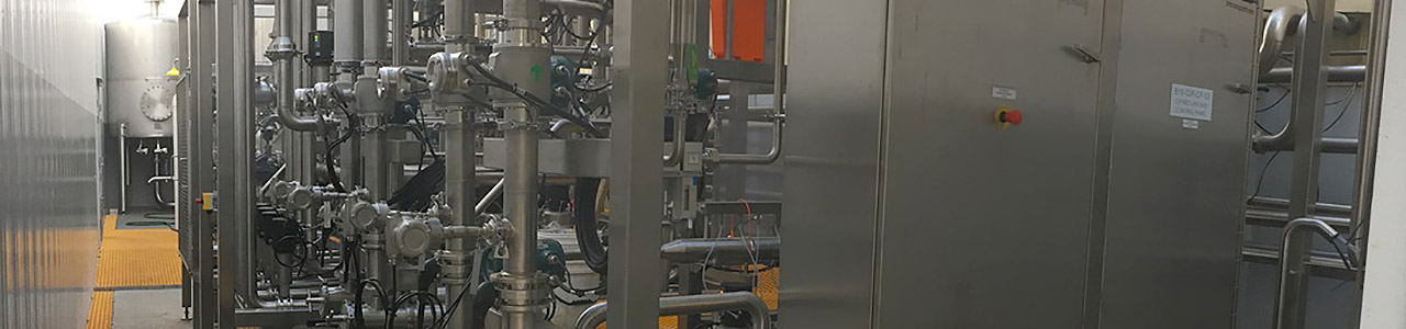 Completed processing plant